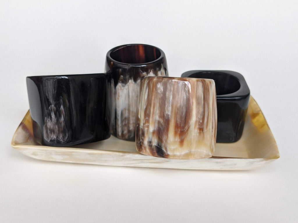 Cow Horn Napkin Rings™ (Set of 4)