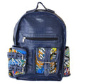 Unisex African Fabric Backpack – Laptop & Daypack with Unique Print
