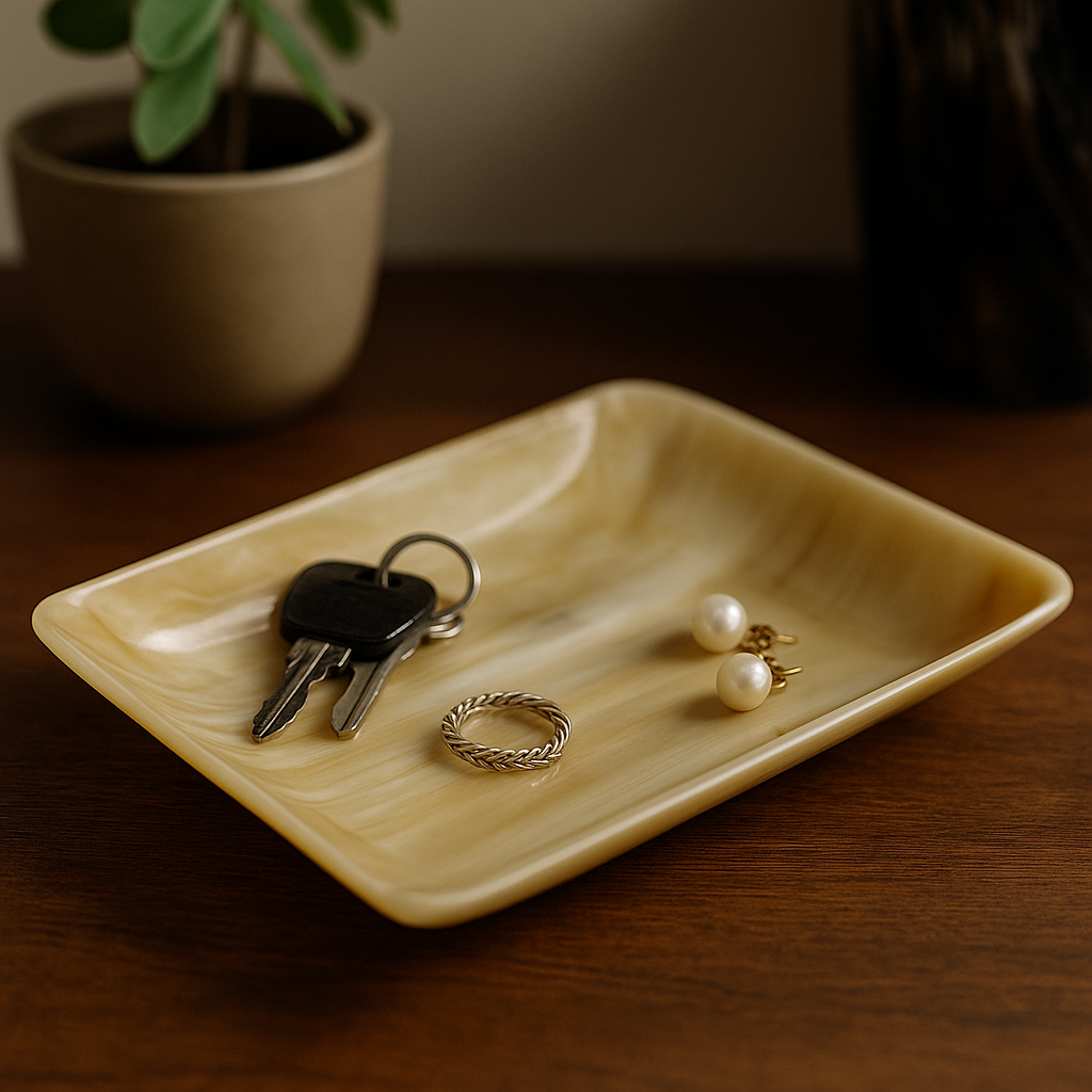 Cow Horn Catch-All Tray™